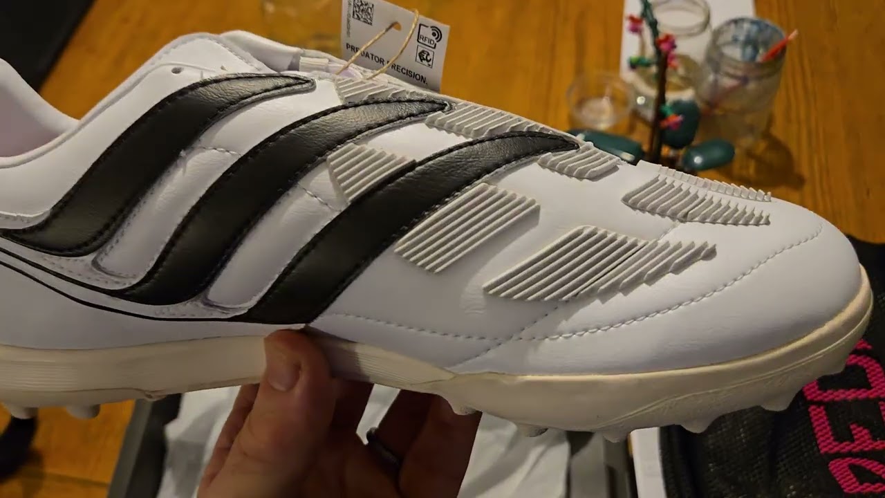 Adidas Predator Precision .1 TF Unboxing Review - The Ultimate Turf Indoor Shoe - Fins Galore!!!