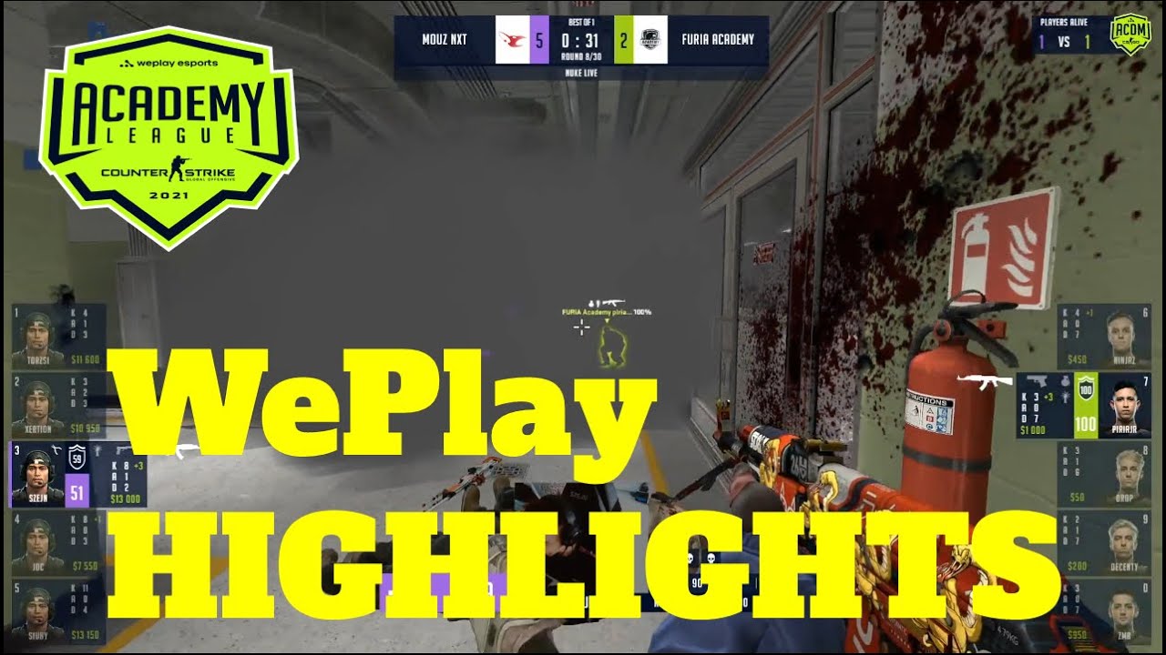 WePlay Academy League Season 1 - CS:GO HIGHLIGHTS