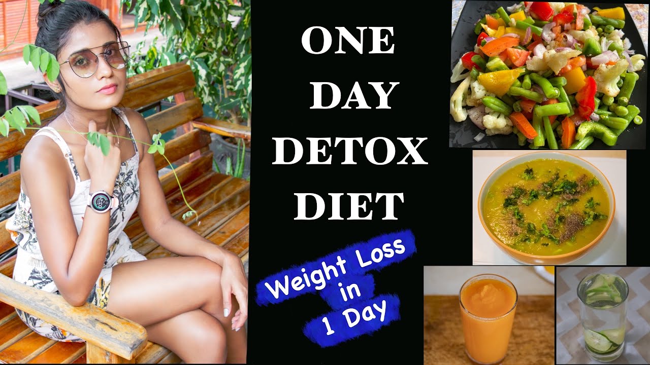 One Day Detox Diet Weight Loss in 1 Day Recipes Breakfast Lunch