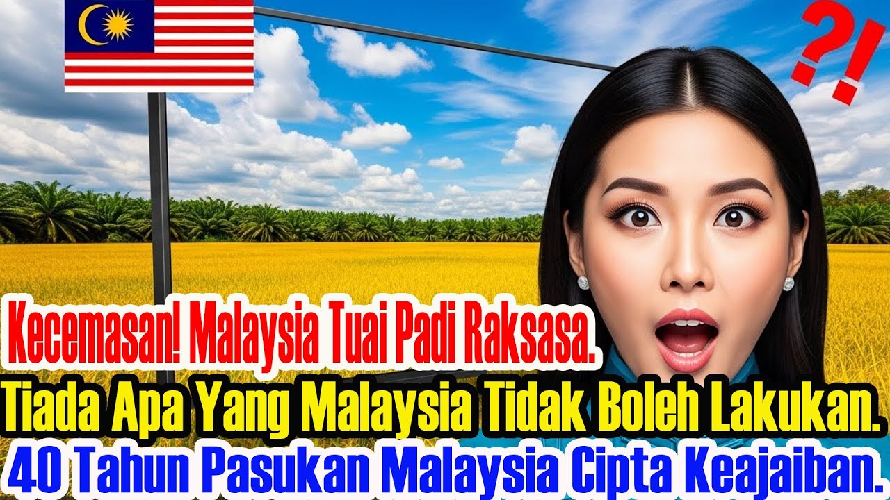 40 tahun gagal, Malaysia cuma 6 bulan! 3 rakyat Malaysia cipta keajaiban padi gegar Mongolia dunia!!