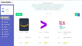 Explore Various Features Of Careerguide Dashboard For College Students