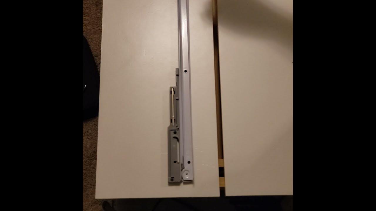 Everbilt 20 in. Bottom Mount Drawer Slide with Soft Close Set YouTube