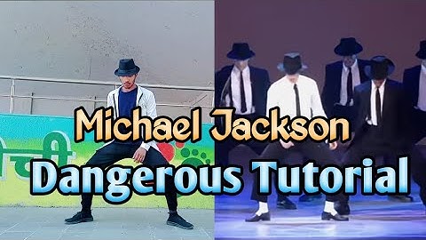 Micheal Jackson dangerous tutorial | Michael Jackson dance tutorial | Michael Jackson iconic moves