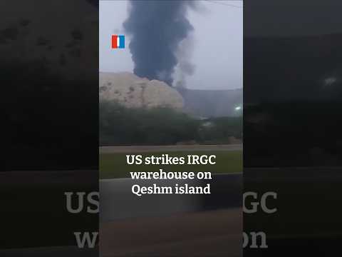 US strikes IRGC warehouse on Qeshm island