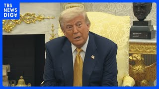 トランプ大統領「日本は手紙の内容通りになるだろう」 8月1日から25%関税発動にまた言及｜TBS NEWS DIG
