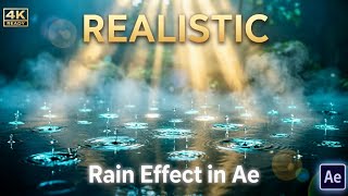 Create REALISTIC Rain Effect in After Effects (4 Minute Tutorial!)