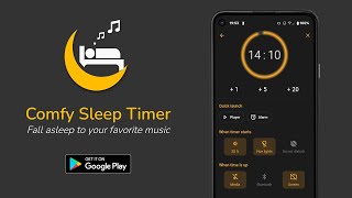 Comfy Sleep Timer - App Preview screenshot 1