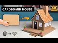 Amazing Cardboard House Craft for School Project | Step-by-Step DIY