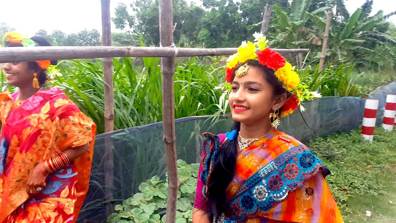 মায়াকে সাজুগুজু করলে কেমন লাগে  Village life maya rani