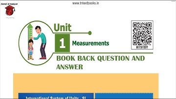 6TH STD | MEASUREMENT | BOOK BACK | TERM 1 | SAMACHEERKALVI | TNPSC ALL EXAMS GENERAL STUDIES |
