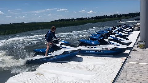 Jet Ski Floating Dock: How to park jet ski on floating dock