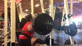 Kalle Beck Front Squat 315x10