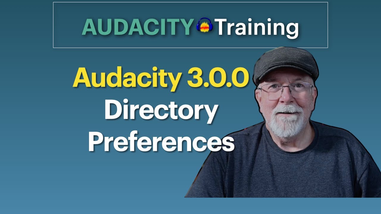 What's New in Audacity 3.0.0: Directory Preferences - YouTube