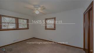 14415 S Maple ct video tour