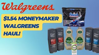 FREE + $1.54 MONEYMAKER WALGREENS HAUL! Dove Body Wash, Finish Dishwasher Tab, Palmolive, Blink.
