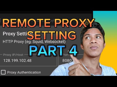 PART 4 SETUP | REMOTE PROXY SETTING - YouTube