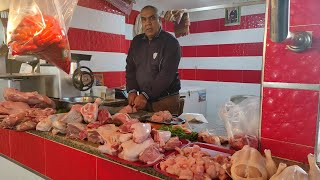 اللحوم الحمراء المغربية بحلة جديدة، الكفتة على طريقة الشواء التقليدية و لحم بيبي  للقطبان على الفحم