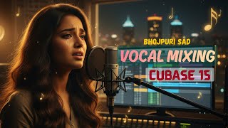 Bhojpuri Sad Song Mixing in Cubase 15 | Emotional Vocal Mix Full Tutorial (1 Hour)