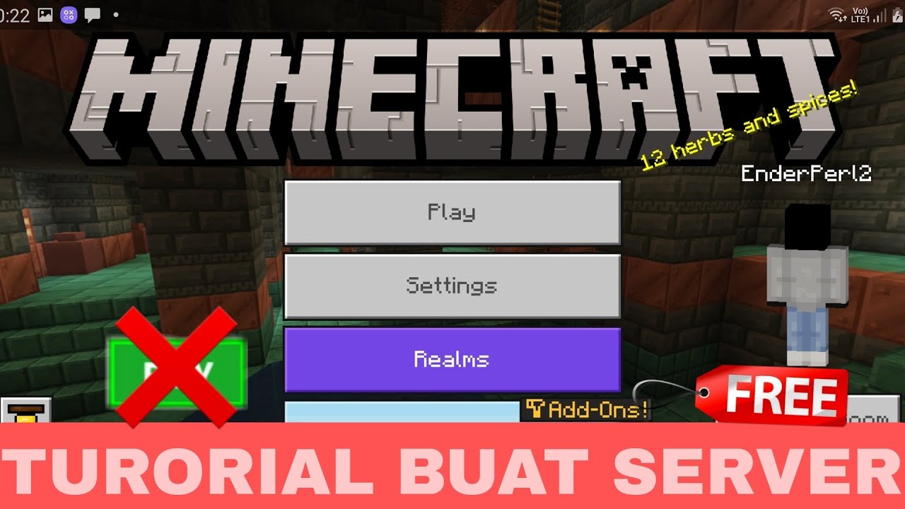 Cara buat minecraft server sendiri #viralvideo - YouTube