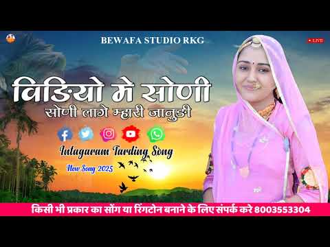 विङियो मे सोणी सोणी लागे म्हारी जानुङी Video me soni soni lage mahari janudi Singer samser khan