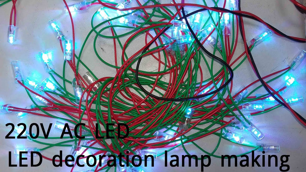 RGB Color LED Fairy Lights | RGB-Color Decorative String Lights.