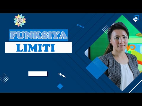 Funksiya limiti (1-dars)