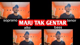 Download Lagu MAJU TAK GENTAR (SATB - Arr. J. Hutajulu) MP3