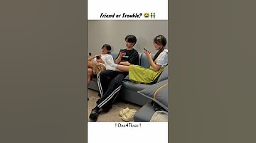 Thumbnail of Friend or Trouble? 😂👬 | LUNA BALA (Slowed) 🖤 Ariis, Yb Wasg'ood | Vibey Urban Edit | 4K Short