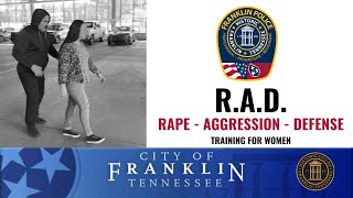 R.A.D. (Rape, Aggression Defense) Training Class