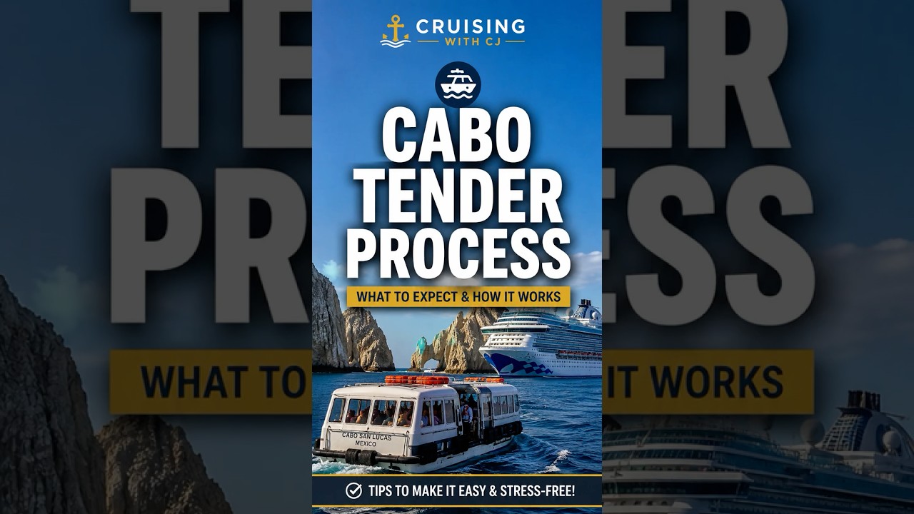 🚢 How the Cabo San Lucas Tender Process Works