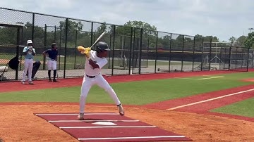 Prospect Select Showcase HITTING 96 Exit Velo (Summer Before Junior Year)     Joshua Wright