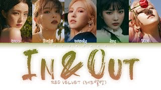 Red Velvet (레드벨벳) - In & Out (Color Coded Lyrics Eng/Rom/Han/가사) Resimi