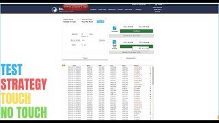 REAL STRATEGY TOUCH NO TOUCH || BINARY.COM TRADING