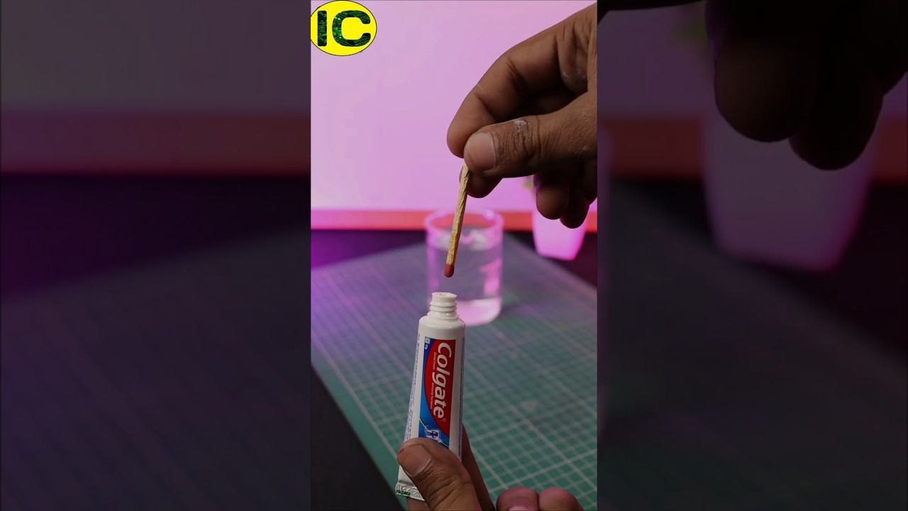 Matchstick in Colgate 