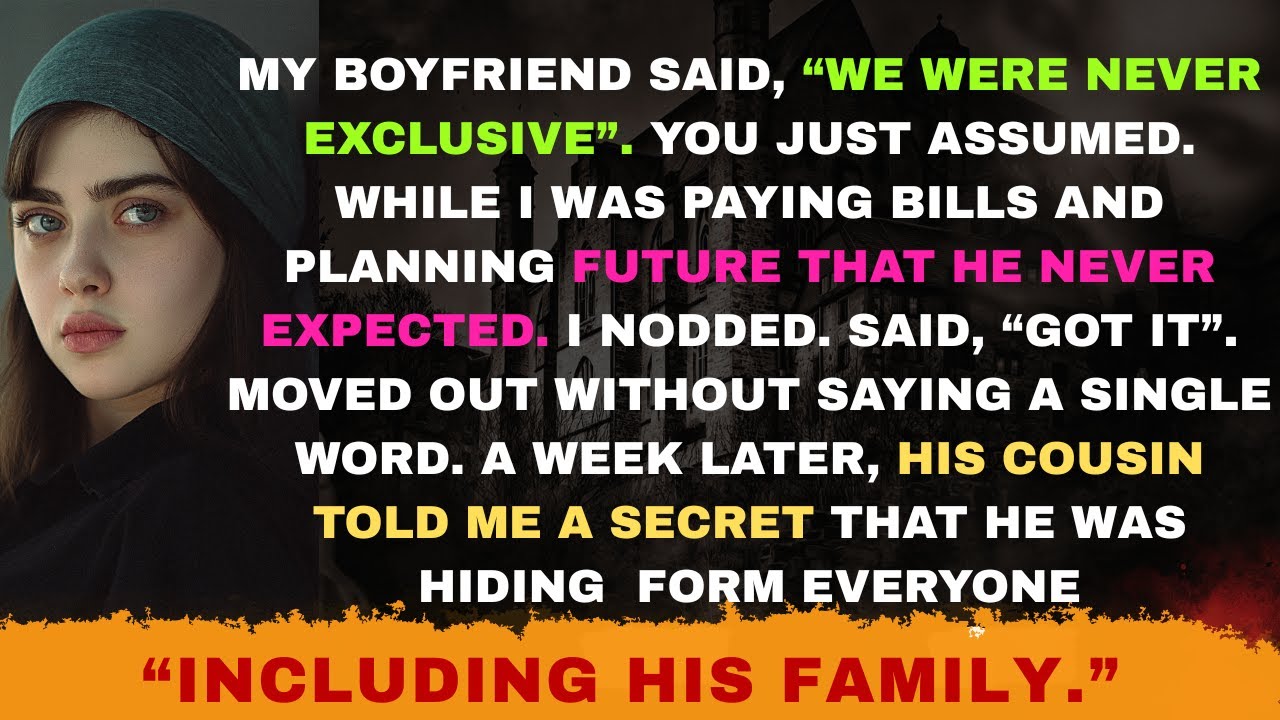 My boyfriend said, “We were never exclusive  You just are .... | Reddit stories