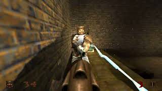 Quake (1996) Id Software - Deathmatch DM6 The Dark Zone - 2022 Gameplay (26th Anniversary)