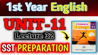 1st year English | SST Preparation | Lecture 32