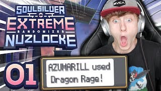 THE WORST START EVER!! | Pokemon Soul Silver Extreme Randomizer Nuzlocke EP 1