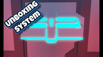 How to make an UNBOXING SYSTEM in Roblox Studio