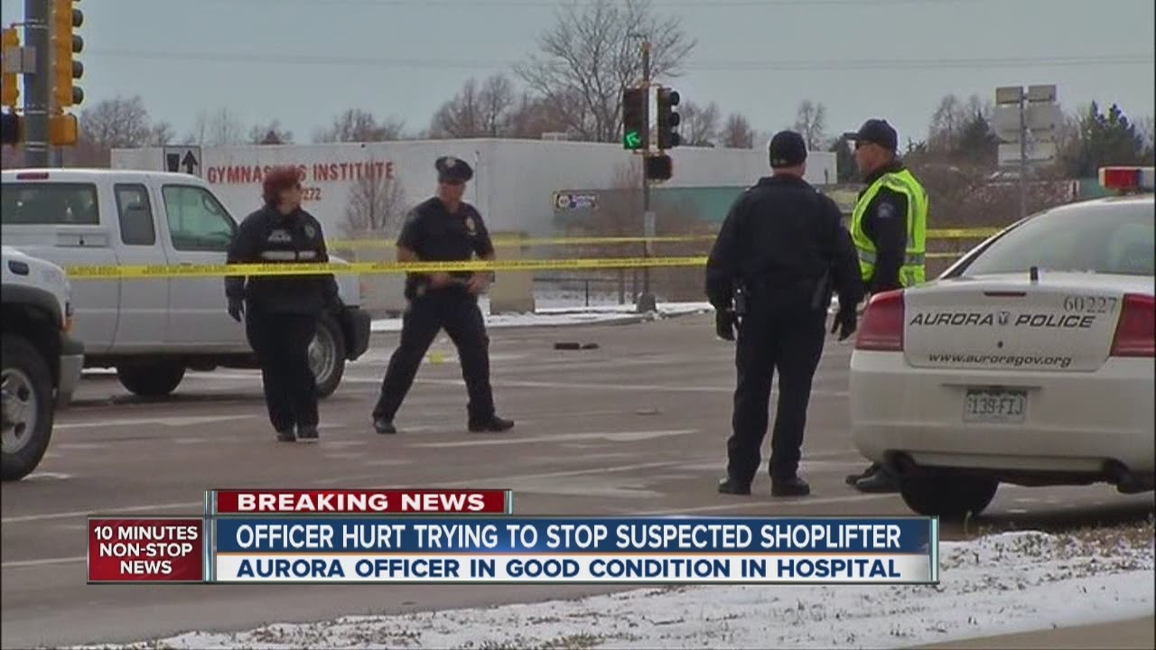 Aurora officer injured as SUV flees during traffic stop; Suspect shot ...