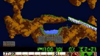 Lemmings Genesis/Mega Drive Walkthrough: Tricky Level 29