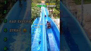 Ranking  Worst Slide Fail Moments. #shorts #ranking