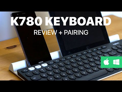 Kæmpe stor katastrofe Alternativ Logitech k780 Keyboard Review + Pairing - YouTube