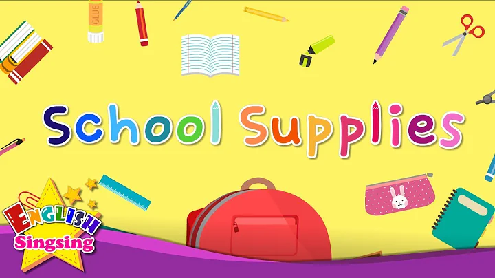 Kids vocabulary - School Supplies - Learn English for kids - English educational video - DayDayNews