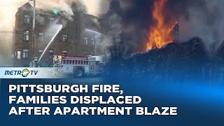 Dozens Escape as Pittsburgh Apartment Building Collapses in Fire