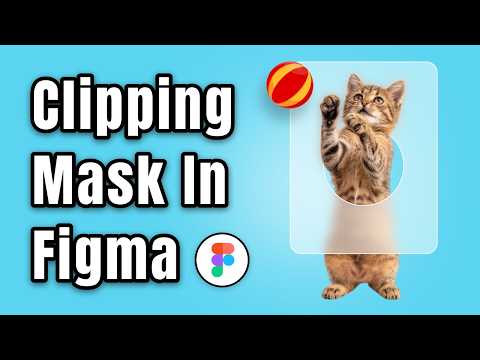 Figma Clipping Mask Tutorial 🔥 | Easy Trick to Mask Images in Seconds (Beginner Friendly)