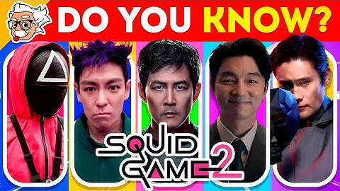 SQUID GAME 2 QUIZ 🦑 | GENERAL KNOWLEDGE TRIVIA CHALLENGE 2025 | Thanos, Player 456, 196