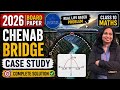 Chenab Bridge Case Study | Real Life Based Problem | Class 10 Maths | Complete Solution