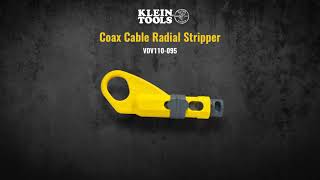 Coax Cable Radial Stripper (VDV110095)