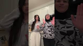 doing Filipino trend with Mom..